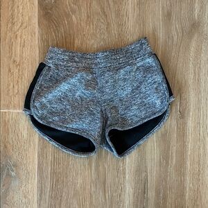 Hurley Dri-Fit Gray and Black Women's Athletic Shorts XS